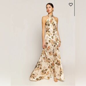 Reformation Veria Silk Dress